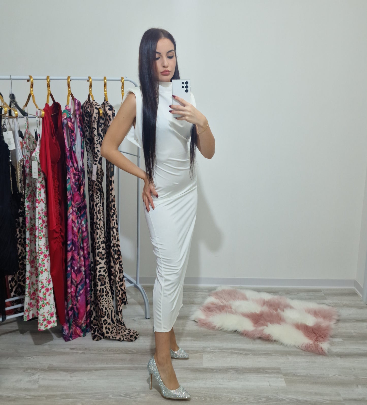 Agnese| Abito elegante bianco
